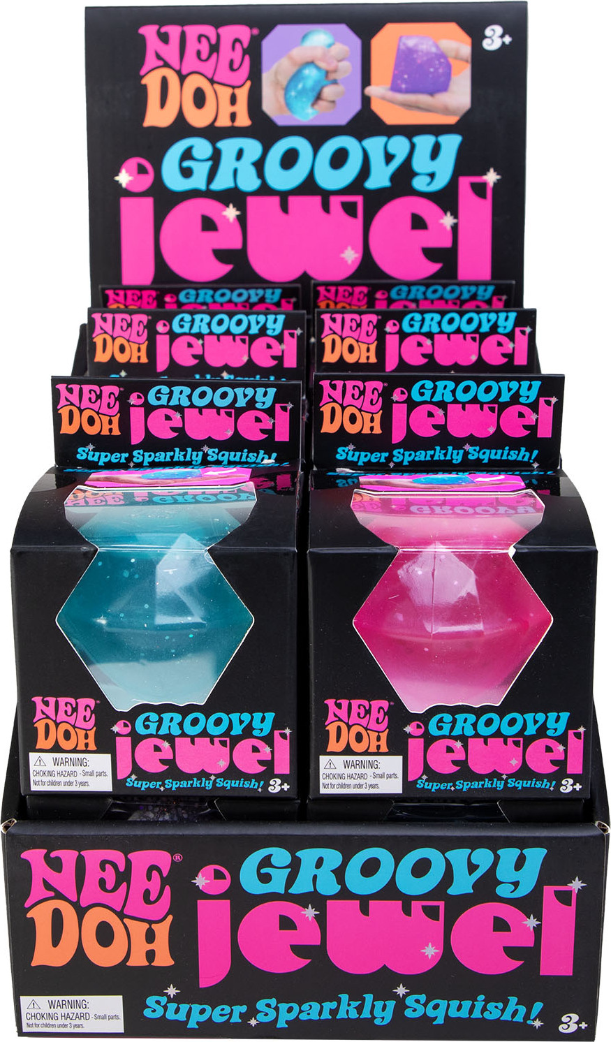 Groovy Jewel Needoh (assorted colors)