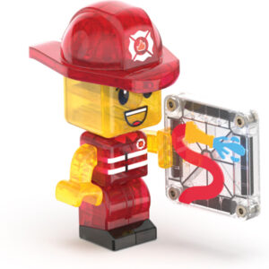 Magna-Tiles Fire Station 50 Piece Set