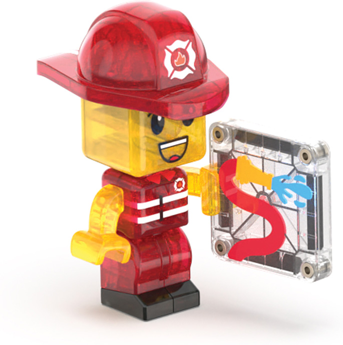 Magna-Tiles Fire Station 50 Piece Set