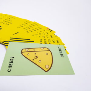 Ridiculously Large! Taco Cat Goat Cheese Pizza Card Game