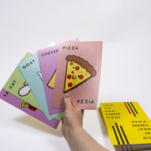 Ridiculously Large! Taco Cat Goat Cheese Pizza Card Game
