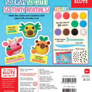 Air Dry Clay Animal Party DIY Kit