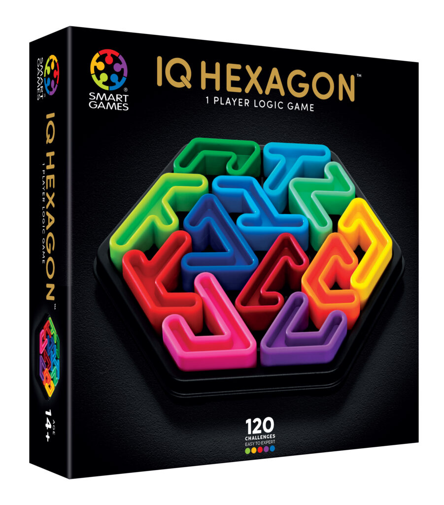 IQ Deluxe Hexagon Solo Puzzle Game