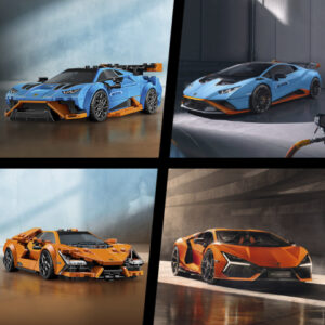 LEGO Speed Champions 77238 Lanborghini Revuelto and Lamborghini Huracan STO
