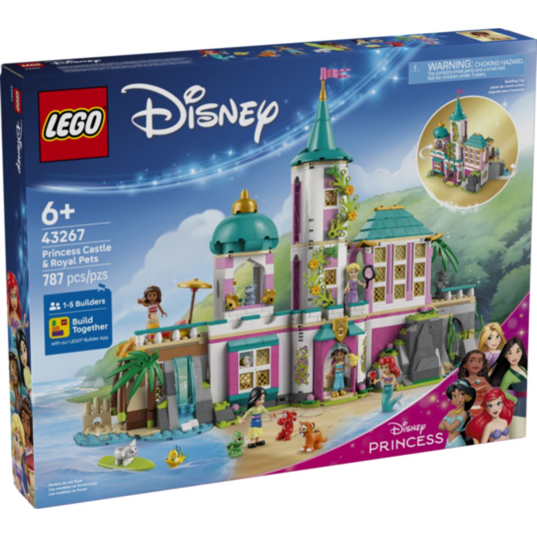 Lego Disney Princess Castle and Royal Pets 43267