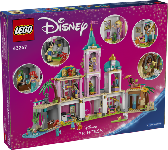 Lego Disney Princess Castle and Royal Pets 43267