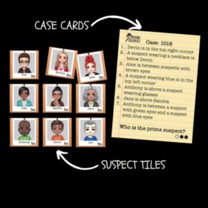 Prime Suspect Logic Card Game