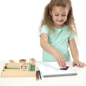 Wooden Stamp Set - Dinosaurs