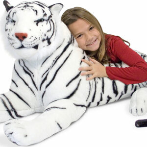 White Tiger Giant Stuffed Animal