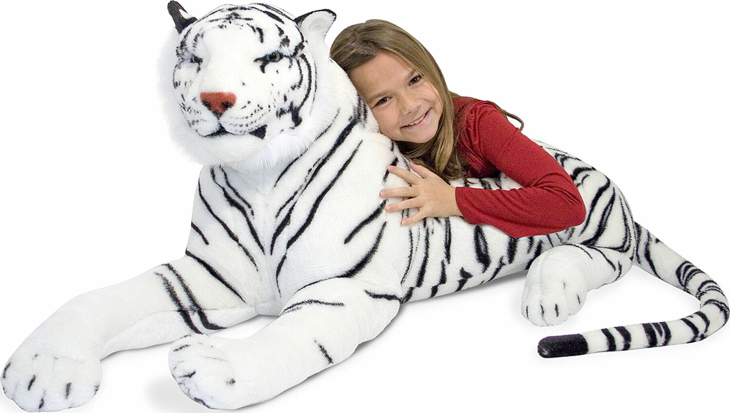 White Tiger Giant Stuffed Animal