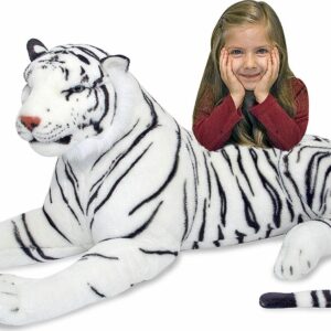 White Tiger Giant Stuffed Animal