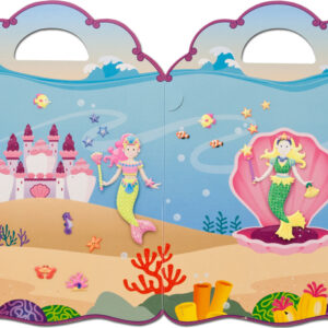 Puffy Sticker Play Set: Mermaid