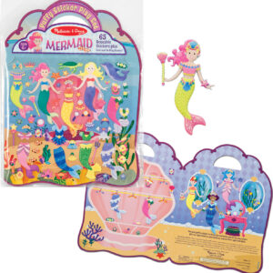 Puffy Sticker Play Set: Mermaid