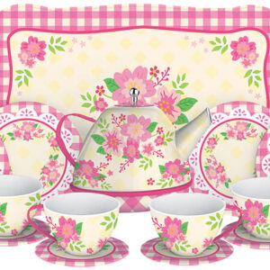 Fancy Tin Tea Set