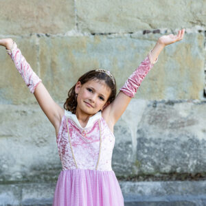 Great Pretenders Velvety Soft Sleeping Sweetheart Princess Gown with Arm Warmers, size 5/6