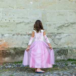 Great Pretenders Velvety Soft Sleeping Sweetheart Princess Gown with Arm Warmers, size 5/6