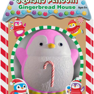 Squishy Penguin Gingerbread House