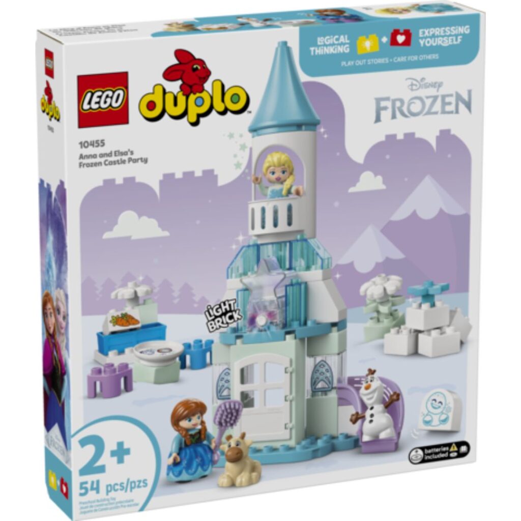 Lego Duplo Frozen Elsa and Annas Frozen Castle 10455