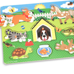 Pets Peg Puzzle - 8 Pieces