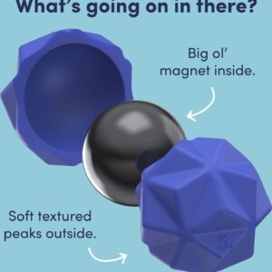 Odds Silicone Fidget Magnets Blue Peaks