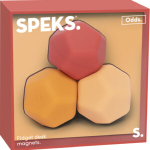 Odds Silicone Fidget Magnets Orange Planes