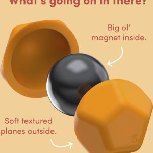 Odds Silicone Fidget Magnets Orange Planes