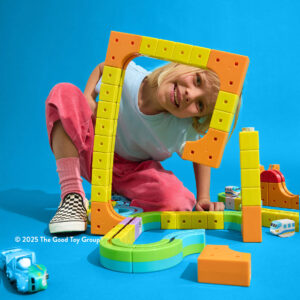 Rail Cube Magnetic Monorail Deluxe Block Set