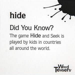 WordTeasers: Small Fry