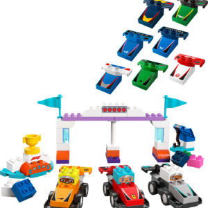 LEGO DUPLO Town: F1® Team Race Cars & Drivers