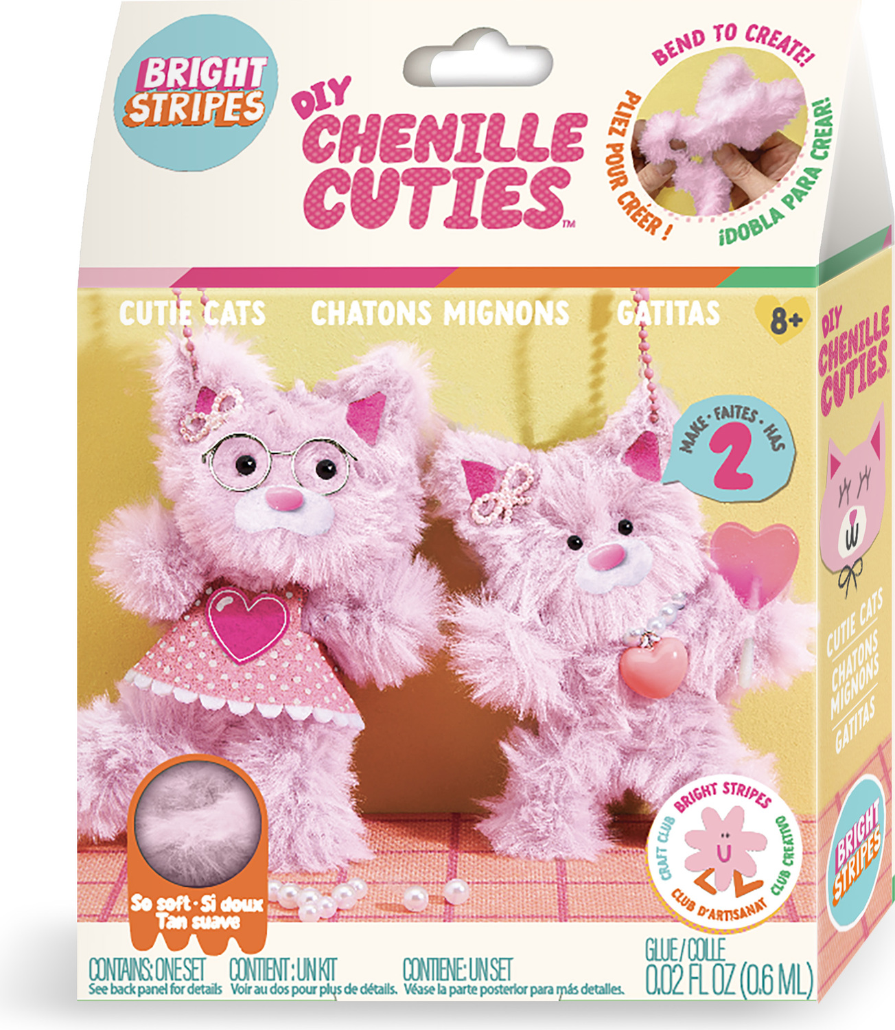 DIY Chenille Cuties- Cutie Cats