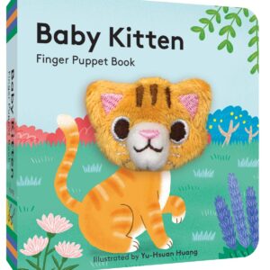 Baby Kitten: Finger Puppet Book: (Board Book with Plush Baby Cat, Best Baby Book for Newborns)