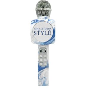 Blue Swirl Karaoke Microphone