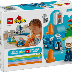 LEGO Duplo 10471 Blue Police Motorcycle