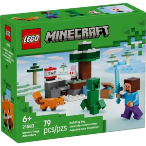 LEGO Minecraft 21583 Steves Taiga Adventure