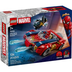Lego 76336 Spiderman Car vs Venomized Wolverine