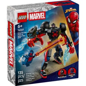 Lego 76337 Miles Morales Mech vs Spiderman 2099