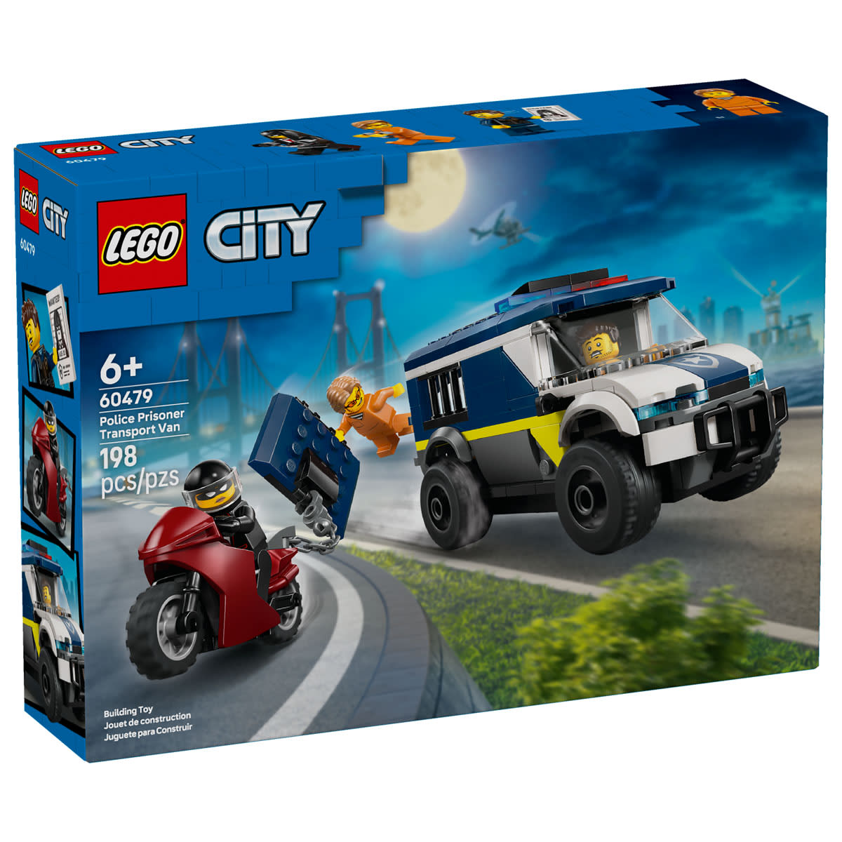 Lego City 60479 Police Prisoner Transport Van