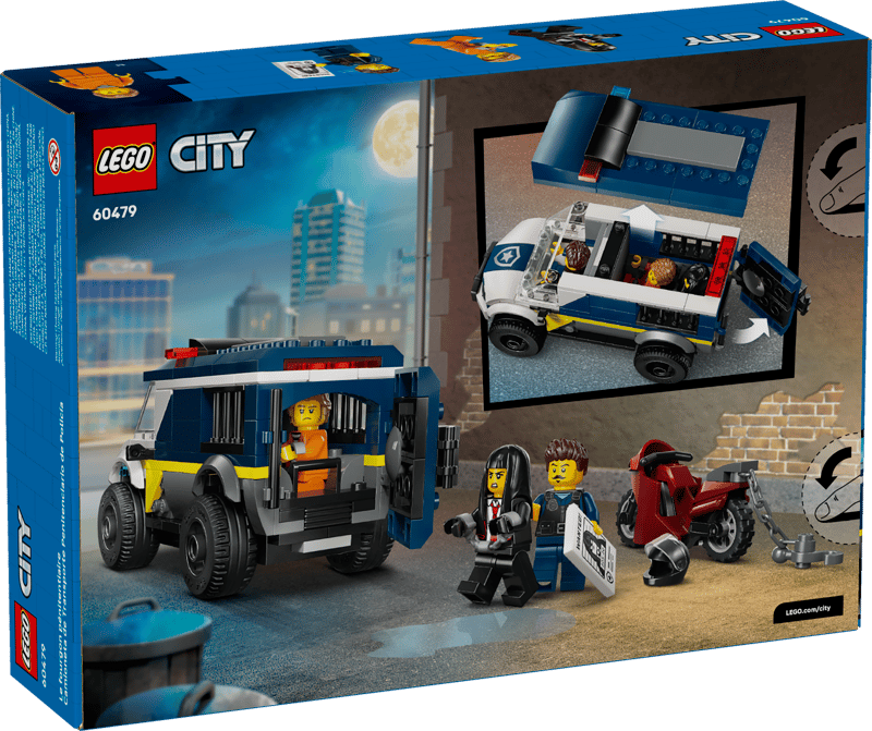 Lego City 60479 Police Prisoner Transport Van