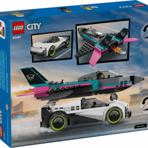 Lego City 60489 Jet vs Car