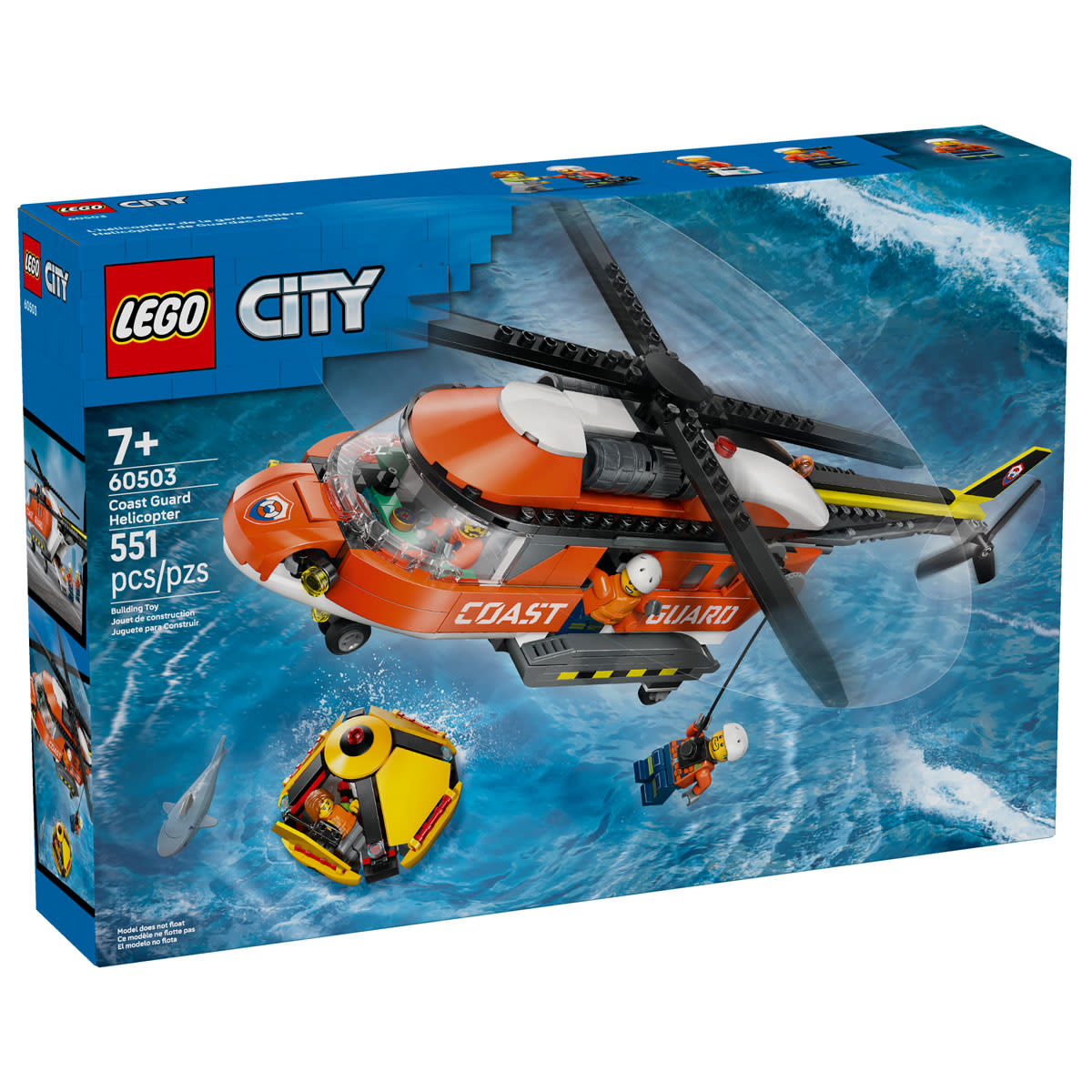 Lego City 60503 Coast Guard Helicopter