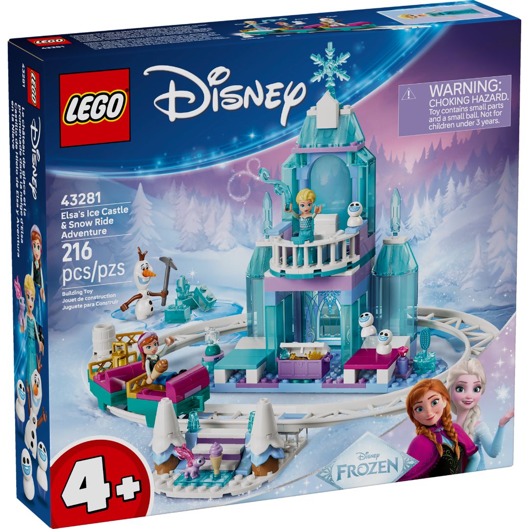 Lego Disney 43281 Elsas Ice Castle and Snow Ride Adventure