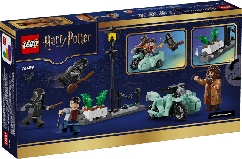 Lego Harry Potter 76459 Hagrid and Harrys Privet Drive Escape
