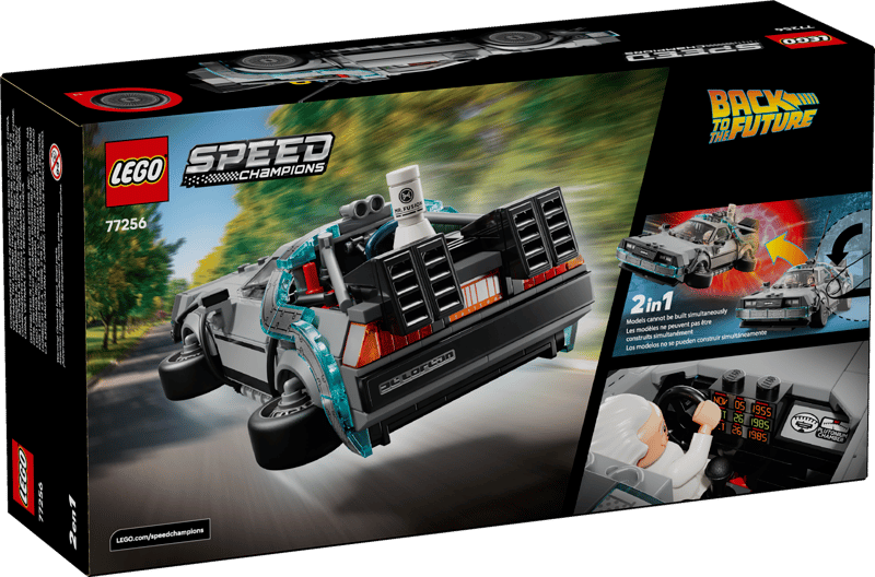 Lego Speed Champions 77256 Time Machine from Back to the Future