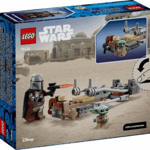 Lego Star Wars 75436 The Mandalorian and Grogus Speeder Bike