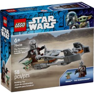 Lego Star Wars 75436 The Mandalorian and Grogus Speeder Bike