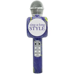 Purple Swirl Karaoke Microphone