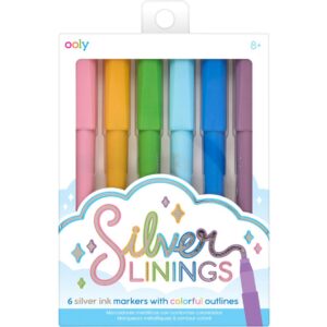 Silver Linings Markers 6pk