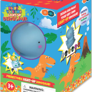 Paint Your Own Light up Dinosaur