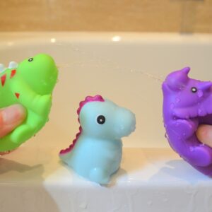 Bath Time Dinosaur Squirter and Light Up Set