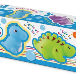 Bath Time Dinosaur Squirter and Light Up Set